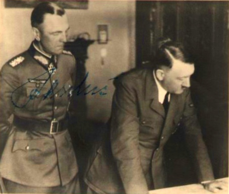 Adolf Hitler und seine General Paulus