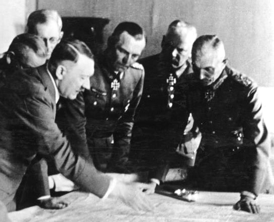 Adolf Hitler und seine Generäle
